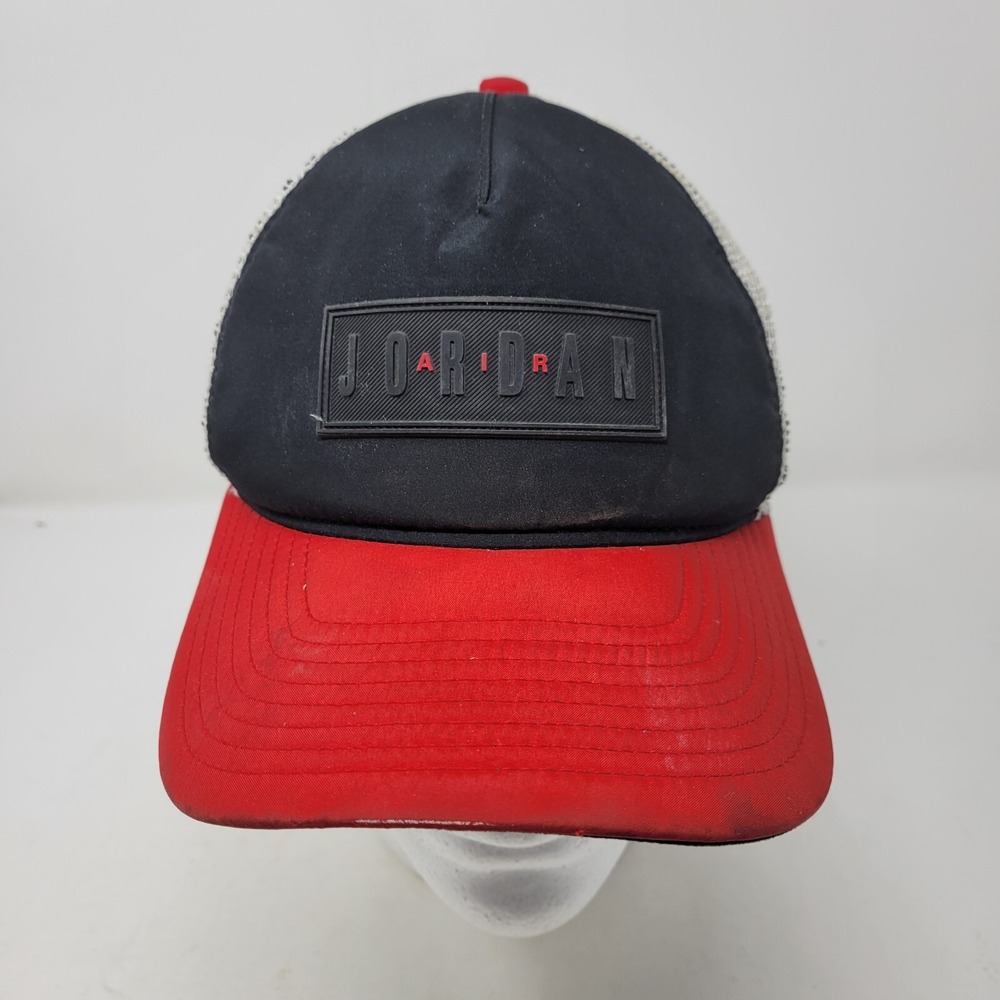 Jordan Hat Boys Baseball Cap Trucker Strapback  Red Black Vintage Girl Kid Youth